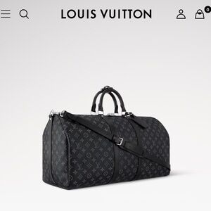Louis Vuitton Keepall 55 Monogram Eclipse